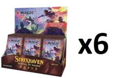 MTG Strixhaven: School of Mages SET Booster Box CASE (6 SET Boxes)